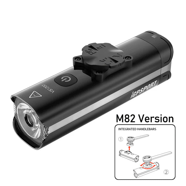 iGPSPORT VS1200-M82 1200流明智能頭燈(一體式車頭版) / iGPSPORT VS1200-M82 Smart Headlight