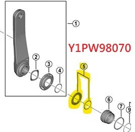Shimano FC-M9020-B1 Spacer & Ring