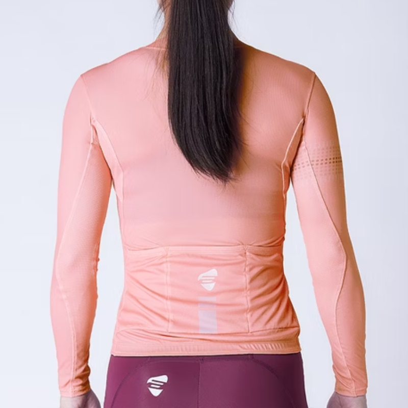 ATLAS 女裝冷黑多段循環長袖單車衫~JCM-331~30~38C / ATLAS WOMEN LONG SLEEVE JERSEY~JCM-331~30~38C