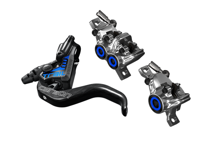 MAGURA MT TRAIL SL CARBON 碳纖維前四後二活塞碟煞套裝 / MAGURA MT TRAIL SL 2 FINGER CARBOLAY LEVER BLADESET