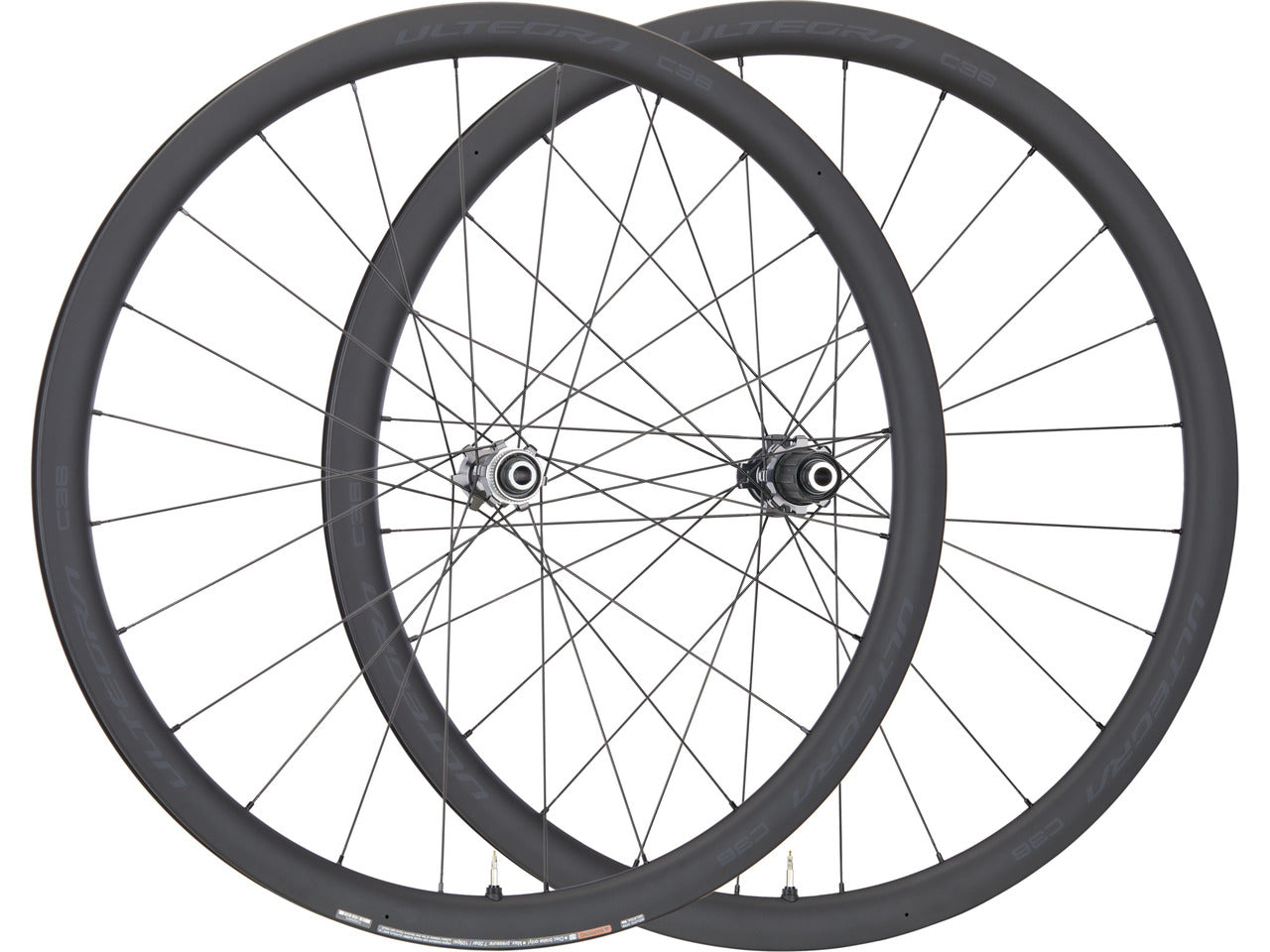 SHIMANO ULTEGRA 中心鎖真空呔碟制轆 / SHIMANO ULTEGRA DISC BRAKE CENTER LOCK TUBELESS WHEEL