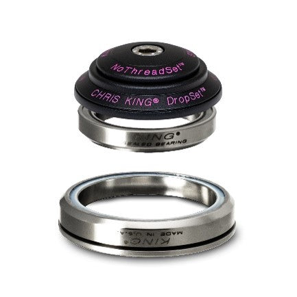 Chris King DropSet 2 Hidden headset, Steel Bearing, 42/52mm 45/45 degree/ Chris King DropSet 2, Steel Bearing, 42/52mm 45/45 degree