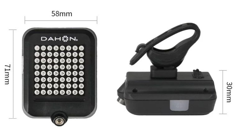 DAHON fully intelligent LED turn display tail light DH-1008/DAHON LED TURN DISPLAY REAR LIGHT - DH-1008