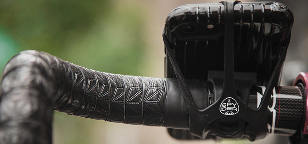 ULAC SPYDER Z-H2 Mobile Phone Silicone Strap-(Fixed Car Front)-Black/ULAC H2 SPYDER MOBILE STRAP-BLACK