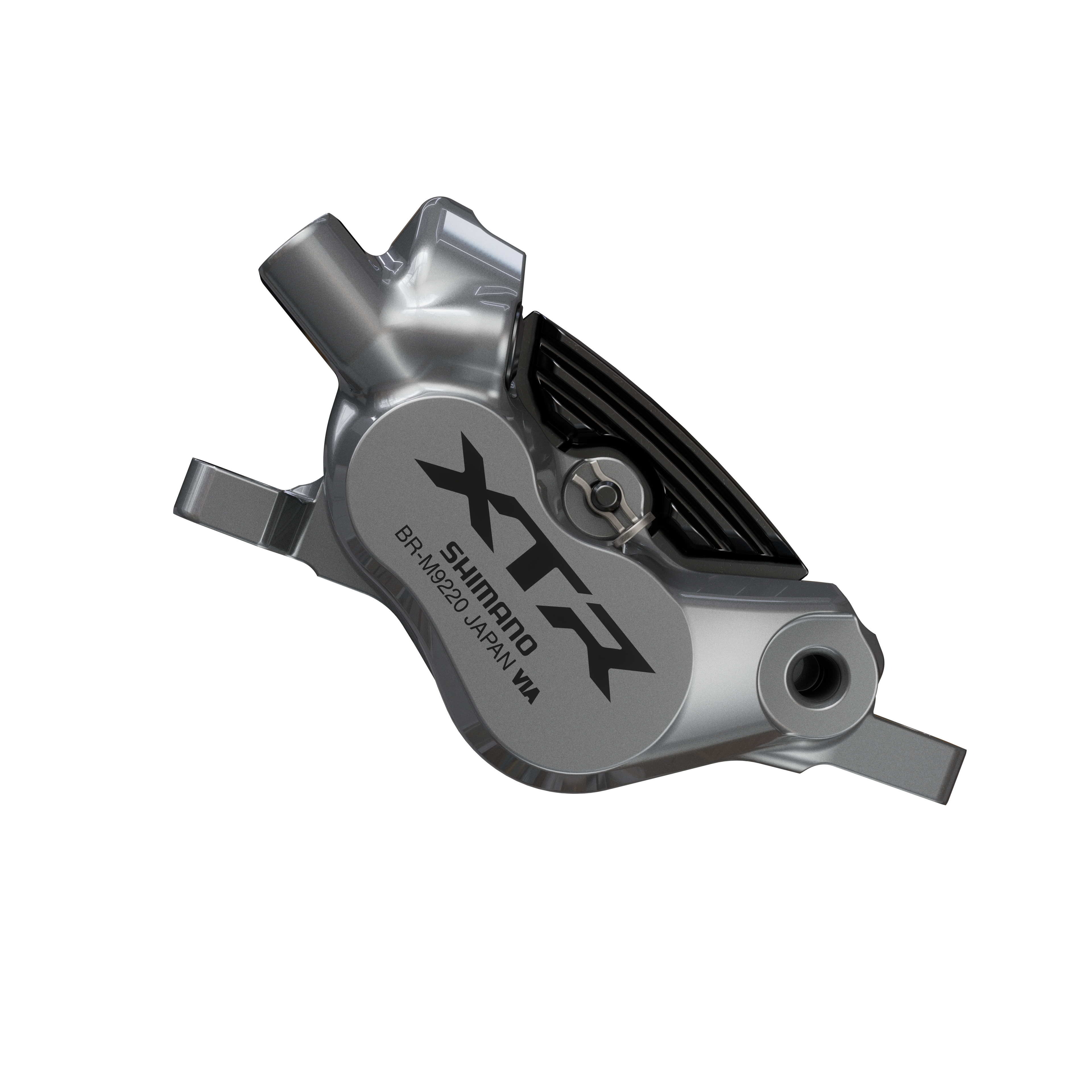 SHIMANO XTR 前4活塞碟掣套裝-J-kit-BL-M9220(L), BR-M9220(F) 散熱樹脂碟制皮 / SHIMANO XTR FRONT DISC BRAKE ASSEMBLED SET/J-kit-BL-M9220(L), BR-M9220(F)