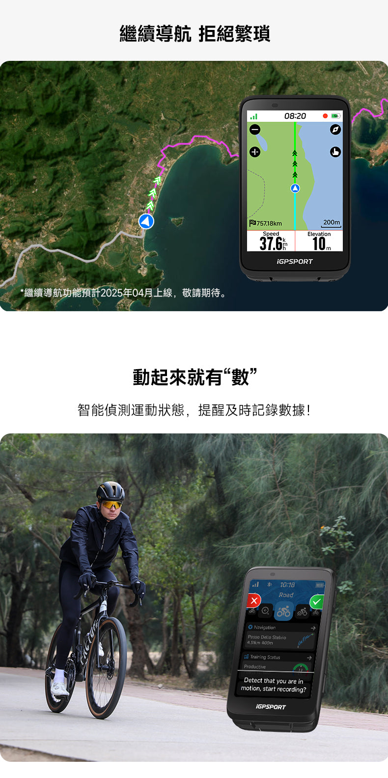 iGPSPORT BiNavi BG02 GPS WIRELESS COMPUTER