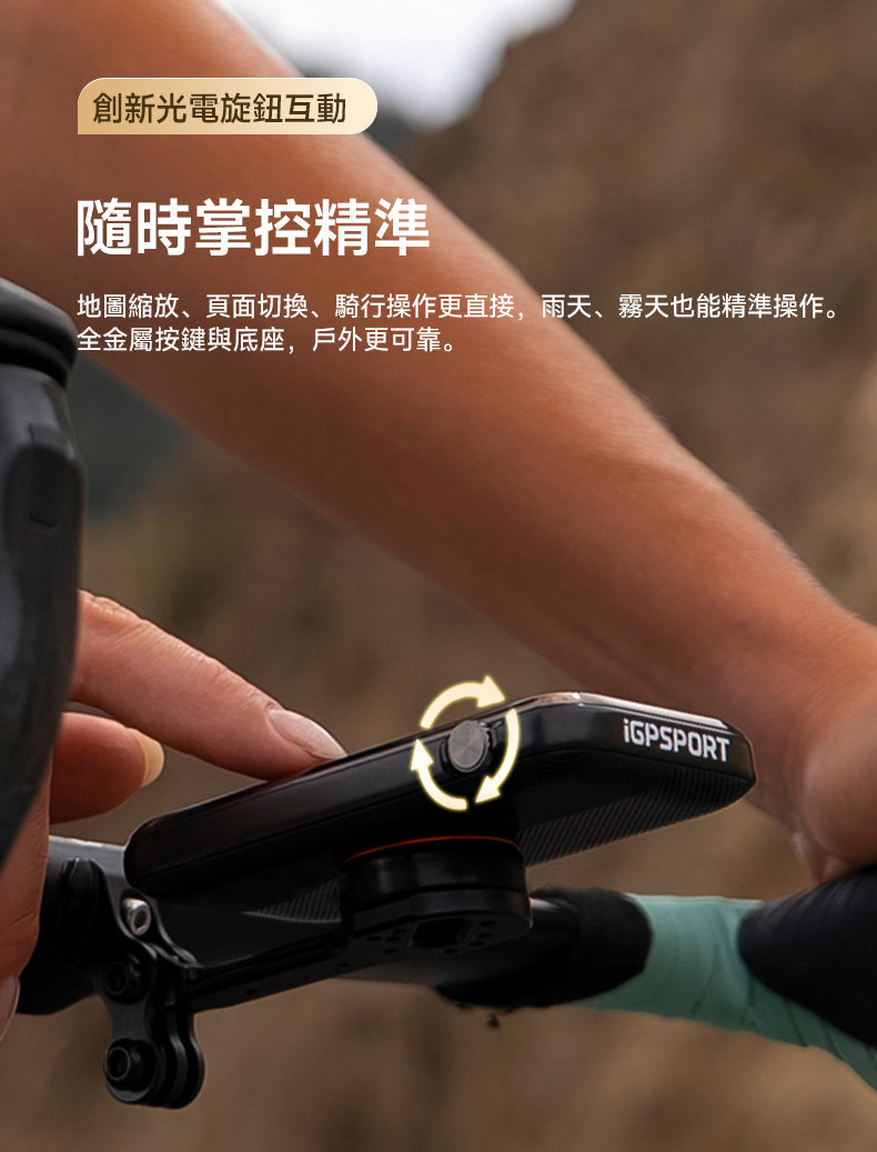 iGPSPORT BiNavi ULTRA 智能GPS咪錶
