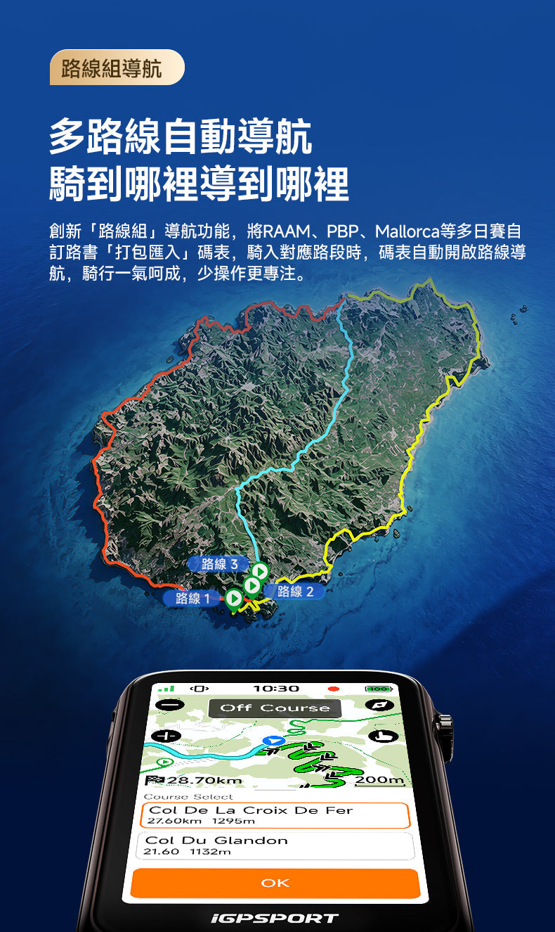 iGPSPORT BiNavi ULTRA 智能GPS咪錶