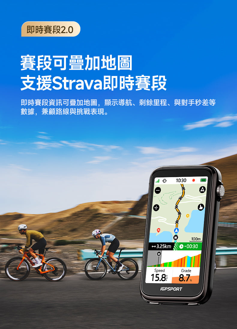 iGPSPORT BiNavi ULTRA 智能GPS咪錶