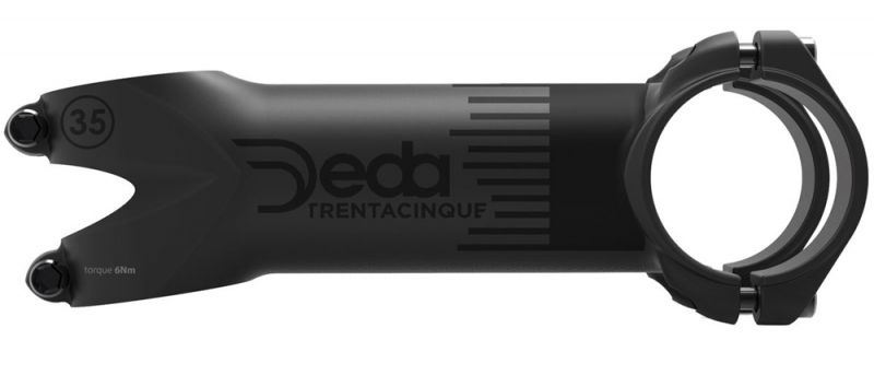 DEDA ATTACCO 35 front pillar~black-A35BM110~110MM/DEDA ATTACCO 35 STEM~BK~110MM