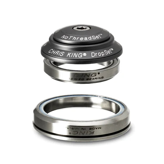 Chris King DropSet 2 Hidden headset, Steel Bearing, 42/52mm 45/45 degree/ Chris King DropSet 2, Steel Bearing, 42/52mm 45/45 degree