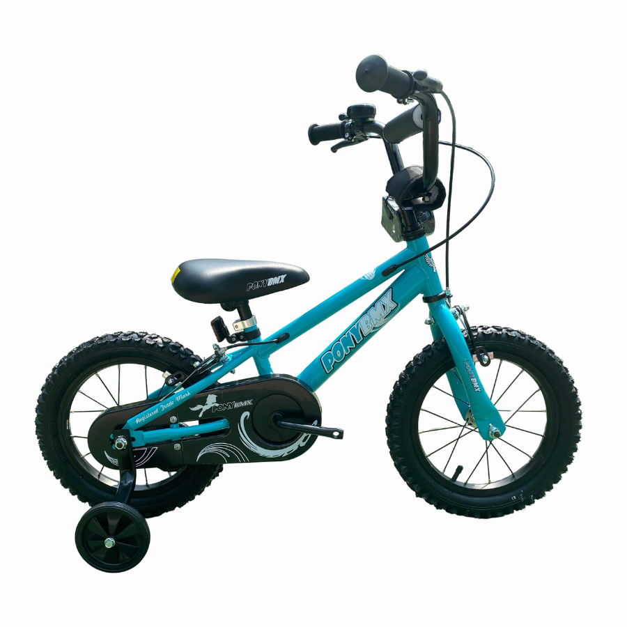 PONY 新款ST型車架12"小童單車 - 連輔助轆