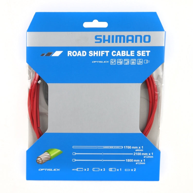 SHIMANO OPTISLICK 波線連殼套裝 (105等級) / SHIMANO ROAD OPTISLICK SHIFT CABLE SET (105 LV)