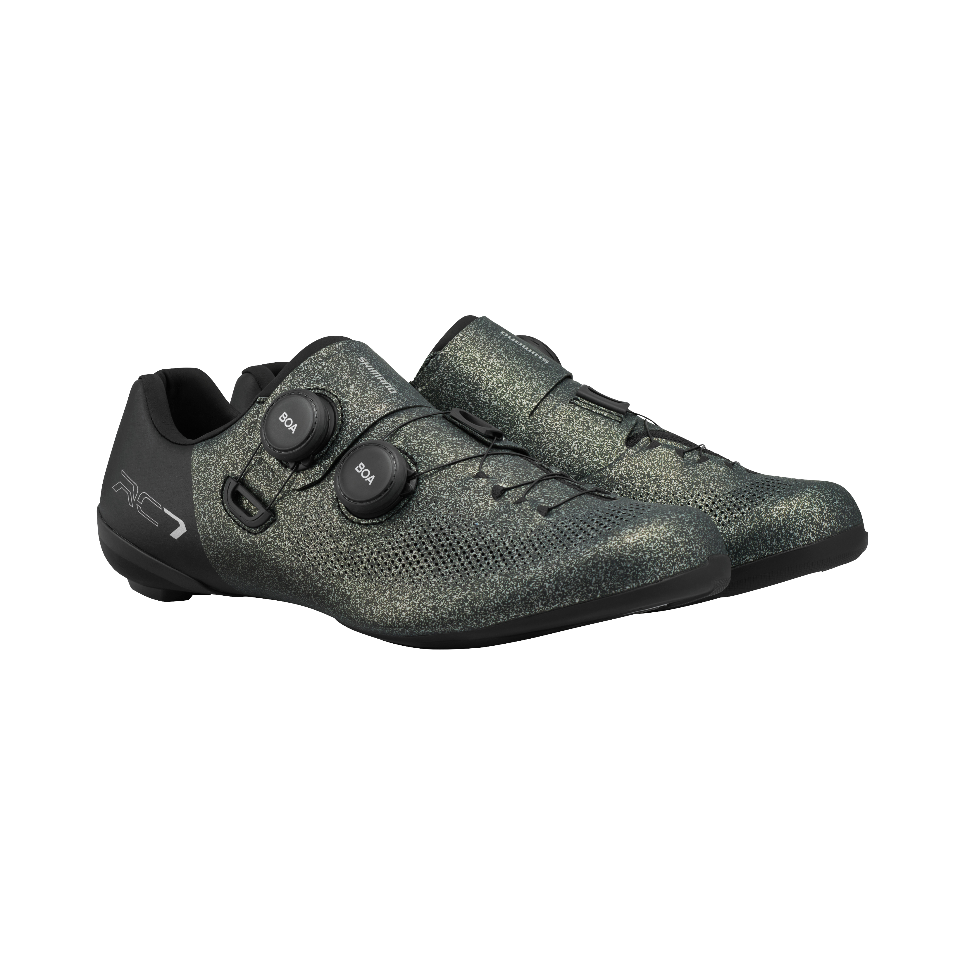 SHIMANO SH-RC703 公路車鞋-寬型 - 灰色特別版 / SHIMANO SH-RC703 ROAD SHOES-WIDE-GRAY SPLATTER(SPECIAL EDITION)