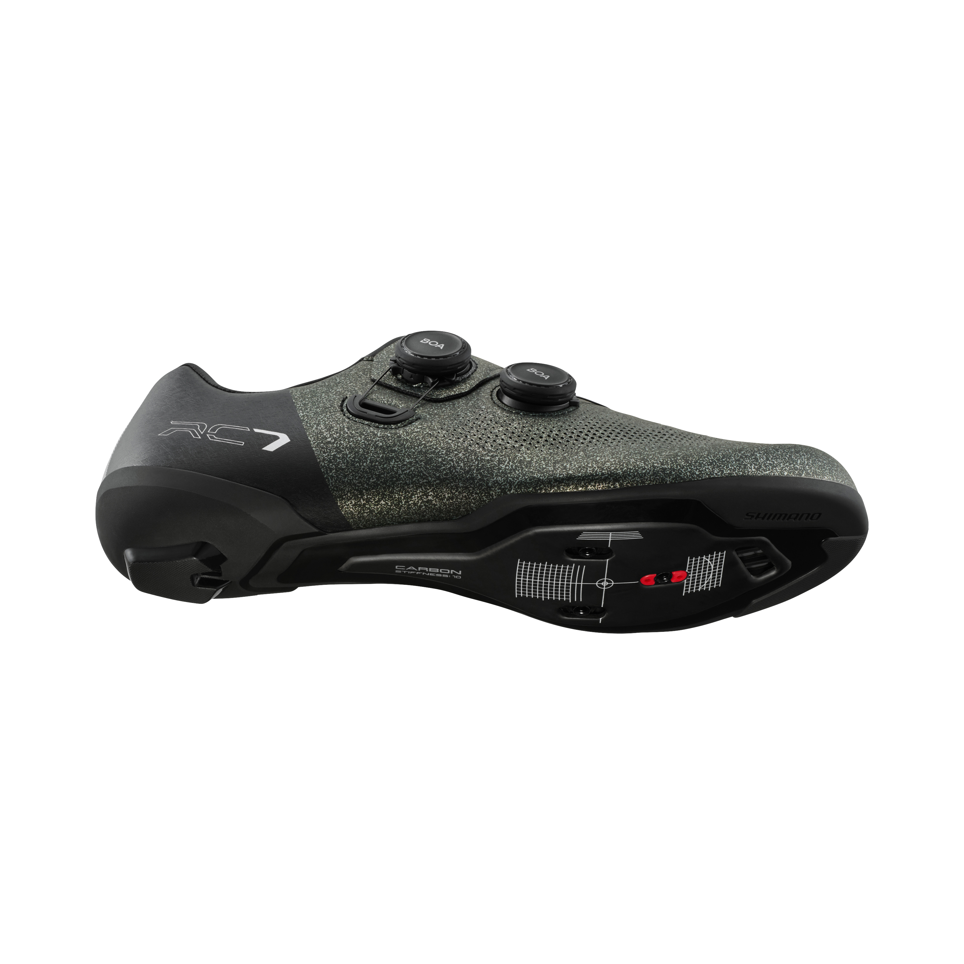 SHIMANO SH-RC703 公路車鞋-寬型 - 灰色特別版 / SHIMANO SH-RC703 ROAD SHOES-WIDE-GRAY SPLATTER(SPECIAL EDITION)