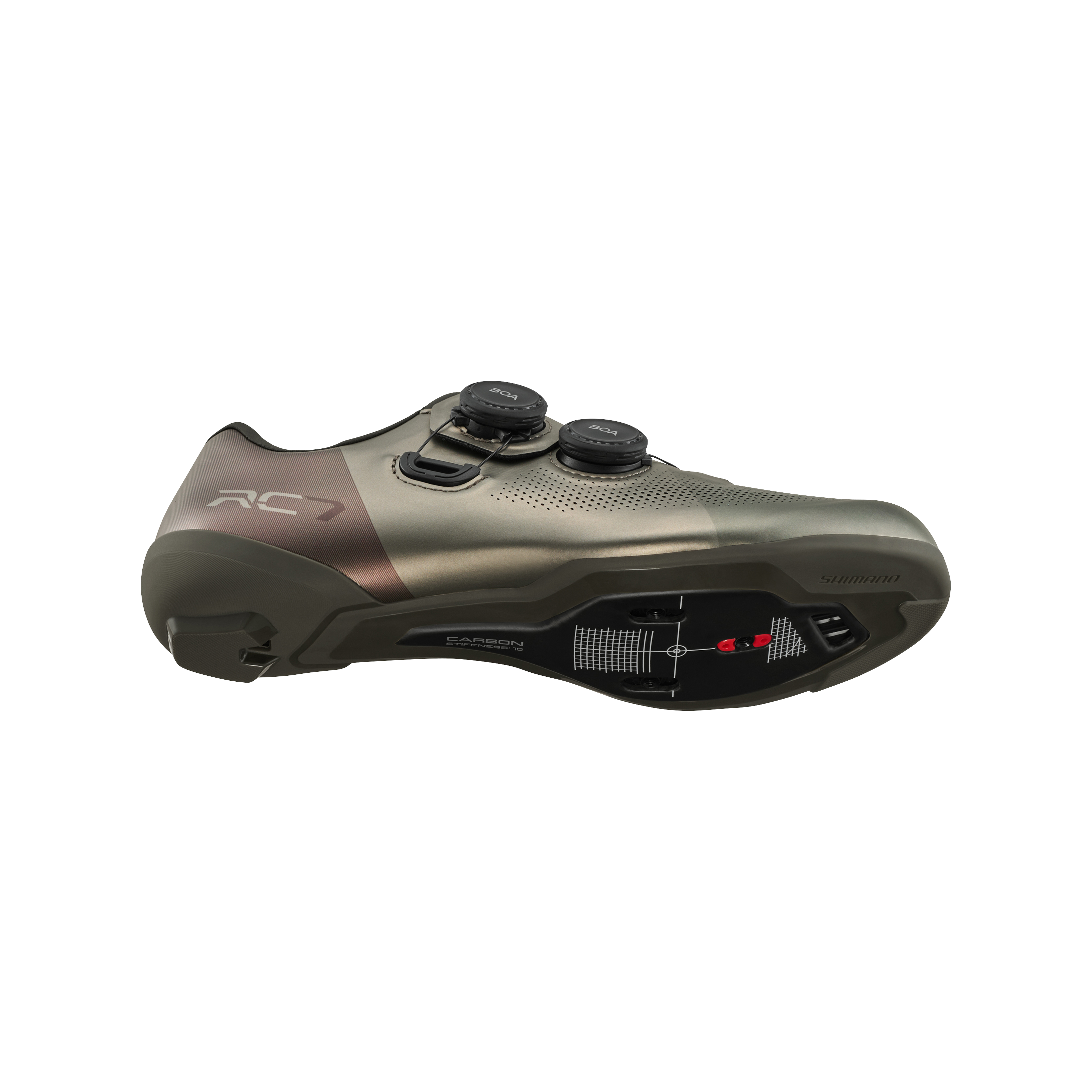 SHIMANO SH-RC703 ROAD SHOES-WOMEN-CHROME/ROSE