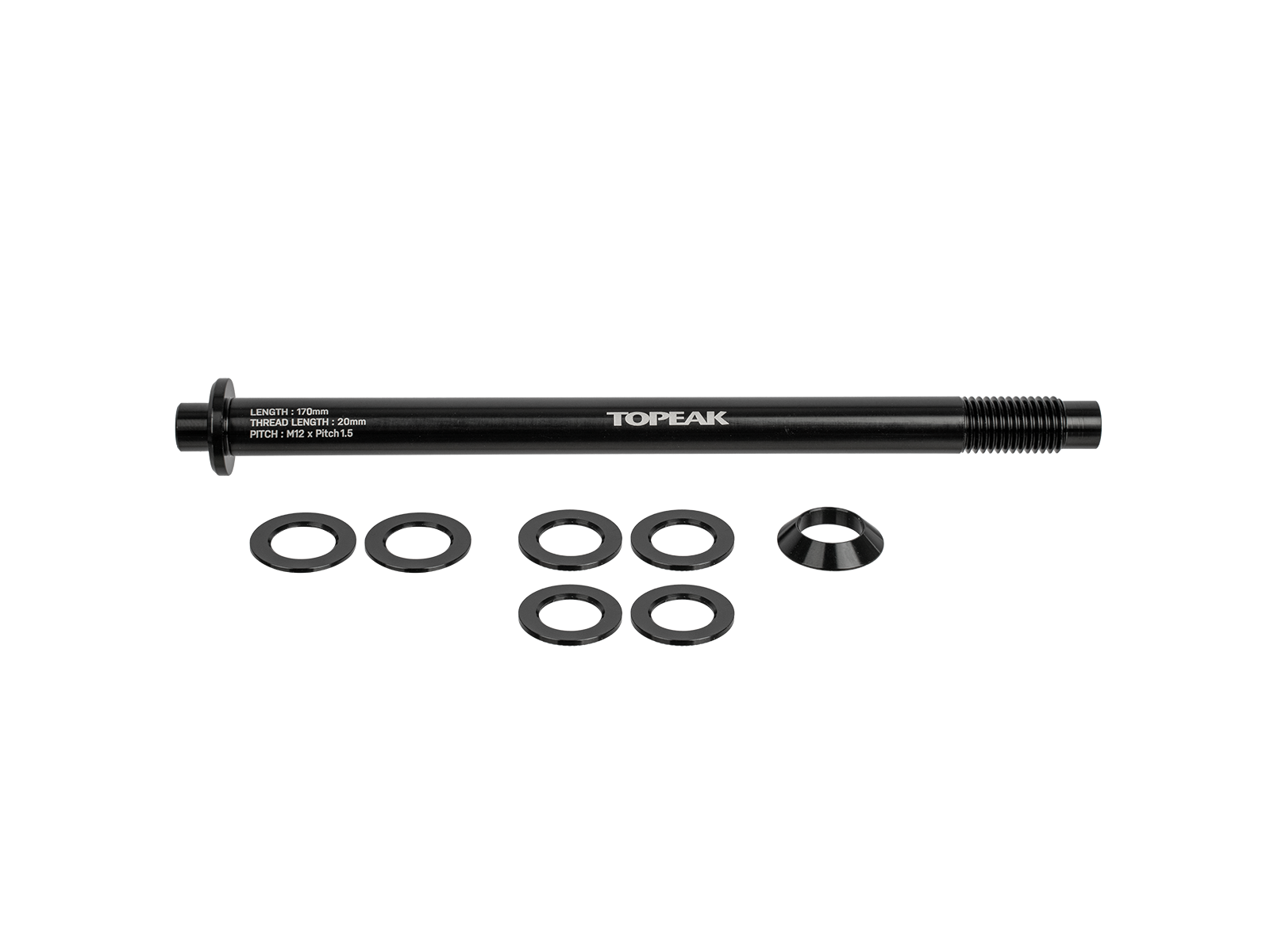 Topeak Zi:Rak 貫通軸 (TA2420)