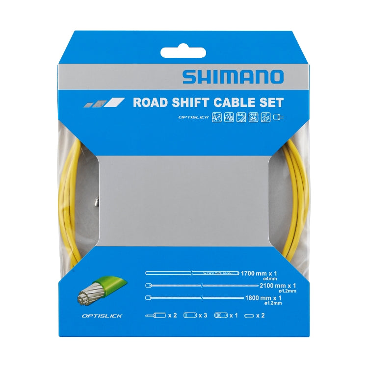 SHIMANO OPTISLICK 波線連殼套裝 (105等級) / SHIMANO ROAD OPTISLICK SHIFT CABLE SET (105 LV)