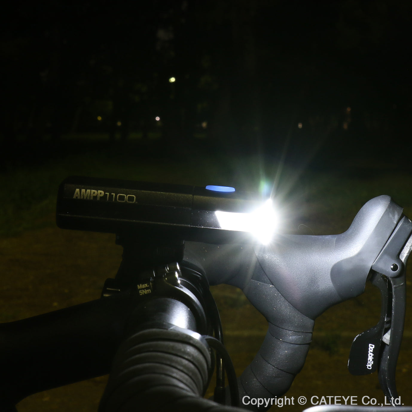 Cateye USB Front Light-AMPP1100-HL-EL1100RC