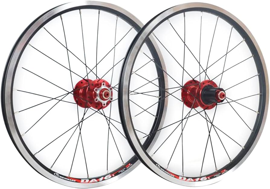 XERO 20" X 74 摺車轆-紅色 / XERO 20" X 74 WHEELSET-FOR FOLDING BIKE-RED