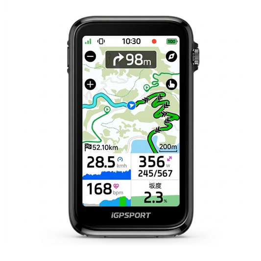 iGPSPORT BiNavi ULTRA Smart GPS Bike Computer - Main View