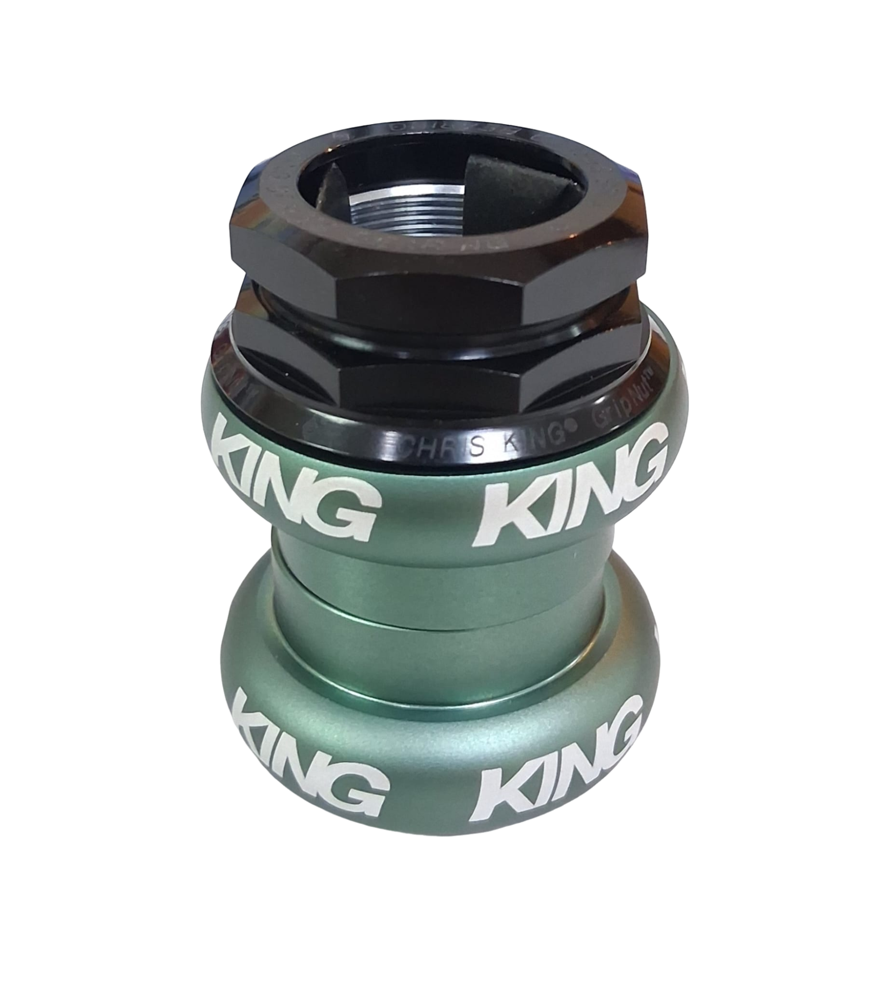 Chris King 1-1/8" Grip Nut 有牙叉盆 (雙色) / Chris King 1-1/8" Grip Nut Headset (Color mixing)