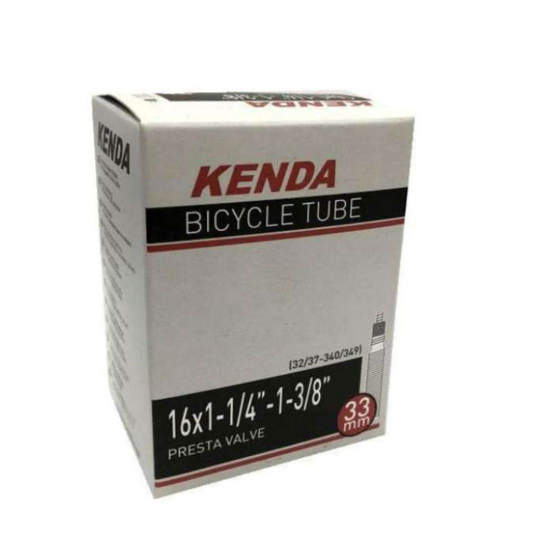 KENDA 美咀內胎~16X1-1/4~1-3/8 48MM(32/37-340/349)-灰色盒 / KENDA TUBE~16X1-1/4~1-3/8 48MM(32/37-340/349)-NEW GRAYBOX PACK