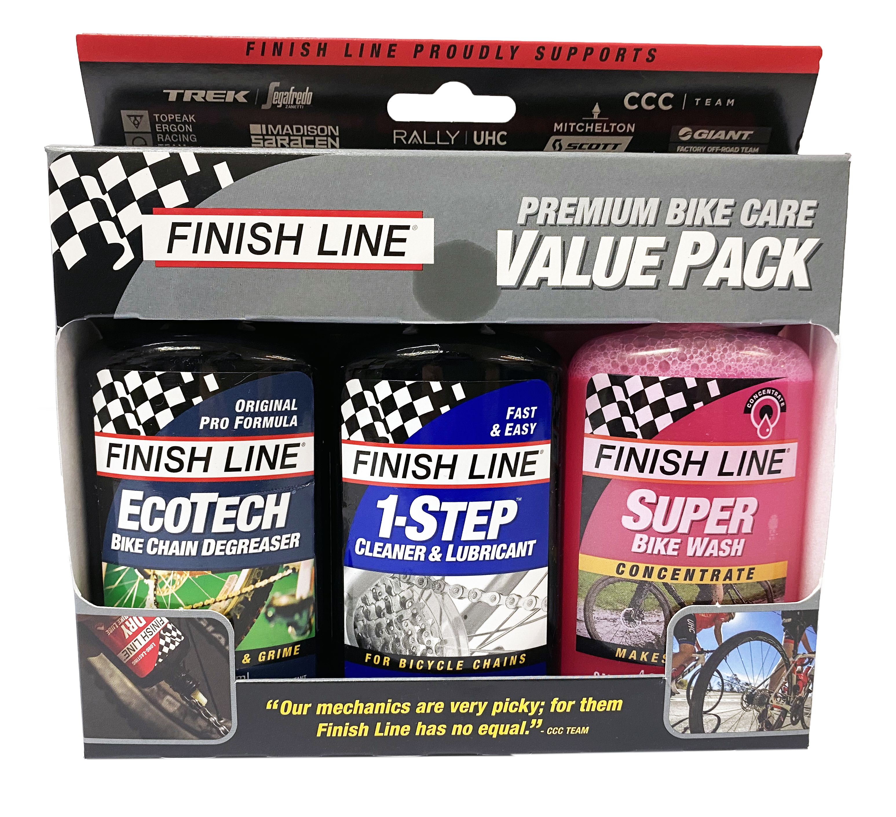 FINISHLINE 優質單車護理 3支套裝 / FINISHLINE PREMIUM BIKE CARE VALUE 3 PACK