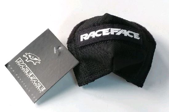 RACE FACE RALLY Black Head Pillar Cover - ONE SIZE / RACE FACE RALLY STEM PAD - BLACK- ONE SIZE
