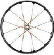 *CRANK BROTHERS IODINE 3 mountain climbing bike disc reel-black orange-20MMX135MM / *CRANK BROTHERS IODINE 3 WHEELSET-BK/OG-20MMX135MM