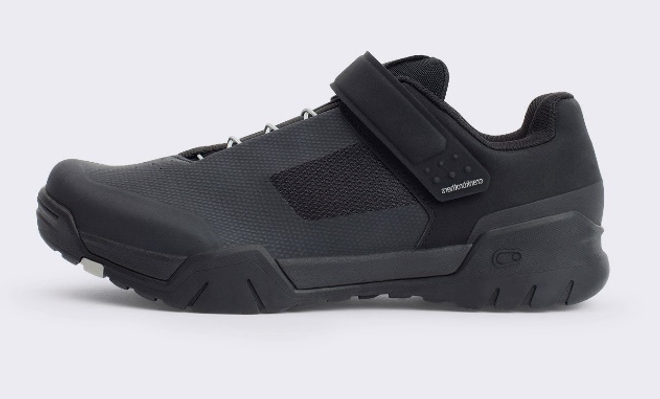 Crank Brothers MALLET E Speedlace 有鎖山地車鞋 - 黑銀色(黑色鞋底) MTB cllip-in shoes