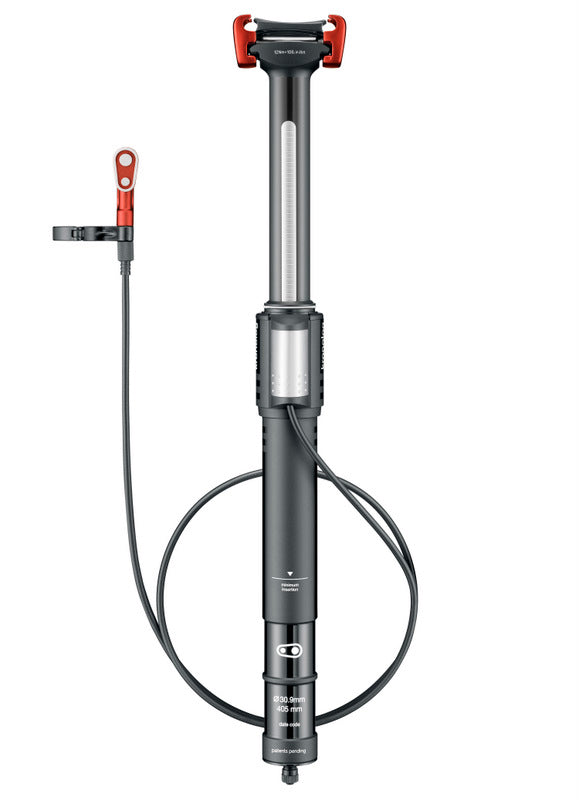 CRANK BROTHERS KRONOLOG 可調節座通-紅色-31.6有遙控 / CRANK BROTHERS KRONOLOG ADJ SEATPOST-RD-31.6-REMOT