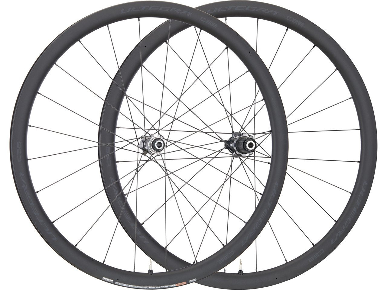 SHIMANO ULTEGRA 中心鎖真空呔碟制轆 / SHIMANO ULTEGRA DISC BRAKE CENTER LOCK TUBELESS WHEEL