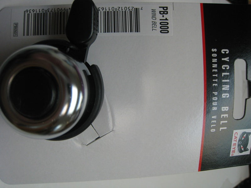 CATEYE PB-1000 Bronze Cycling Clock/ CATEYE BELL PB-1000 WIND BELL BRASS 