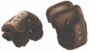 GIANT KIDS PROTECTION SET (KNEE+ELBOW) FOR HEIGHT:120-150CM/WEIGHT: M (23-45KG) ~BLACK