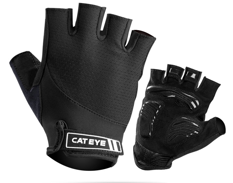 CATEYE Light and Shadow Ability Short Finger Gloves~Black/ CATEYE AR PRO SF GLOVES