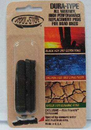 KOOL STOP CAMPI 8/9 速系列淨制膠-黑色(KS-C89B) / KOOL STOP CAMPI 8/9 SPD REPLACEMENT PAD-BK(KS-C89)