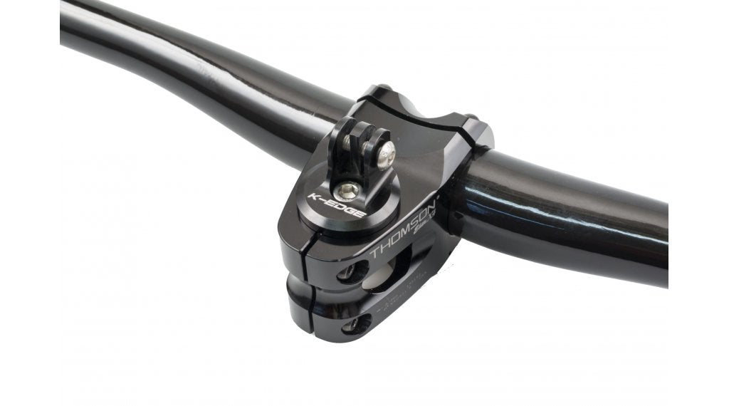 K-EDGE GO BIG GoPro Fork Tube Top Mount-Black/K-EDGE Top Cap Mount, Black Anodize