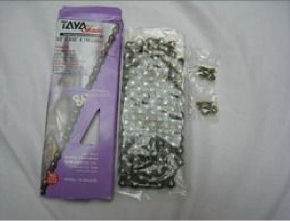 TAYA TB-600 7/8 speed chain in box-black-Made in Taiwan/TAYA CHAIN ​​FOR 7/8-SPEEDS MODEL NO.TB-600-MADE IN TAIWAN