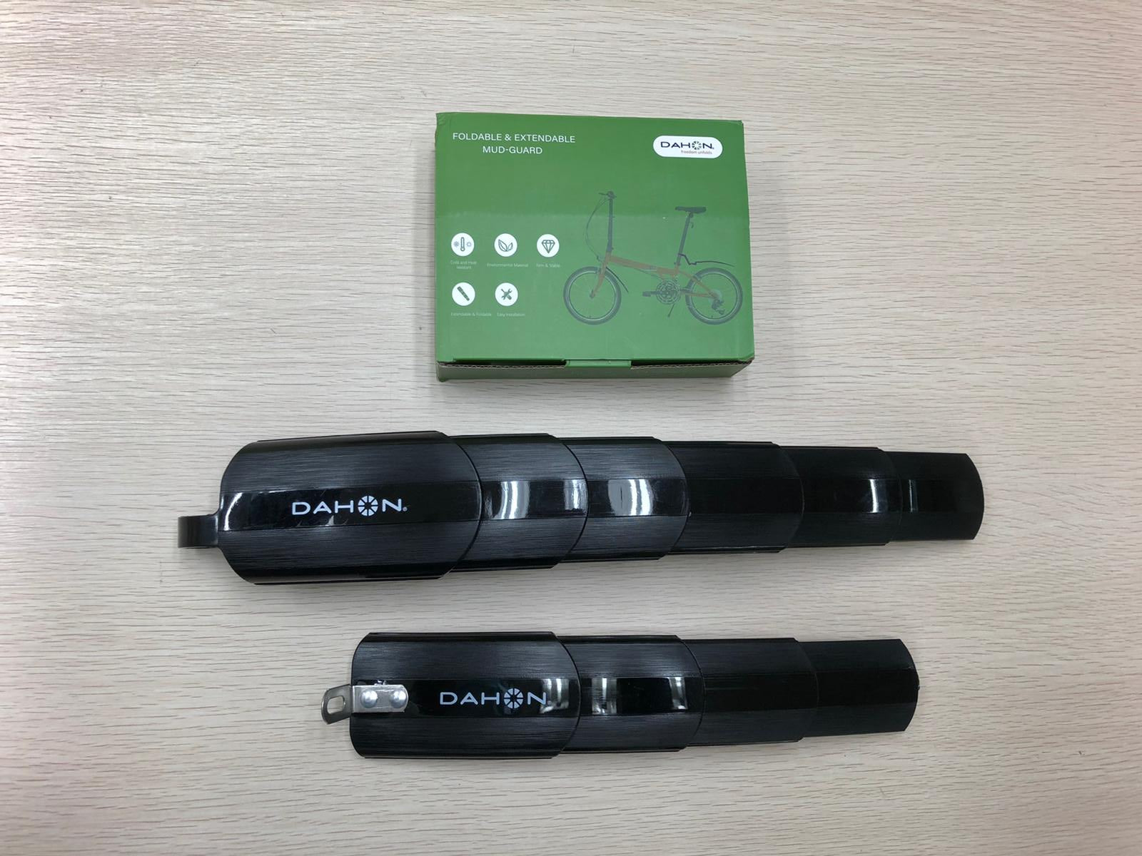 DAHON Folding Retractable Mud Fender-Black-DH-1077 / DAHON FENDER-BLACK DH-1077