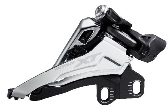 SHIMANO XT 十二速雙片側拉式波撥-FD-M8100/SHIMANO XT 12S SIDE SWING FRONT DERAILLEUR-FD-M8100