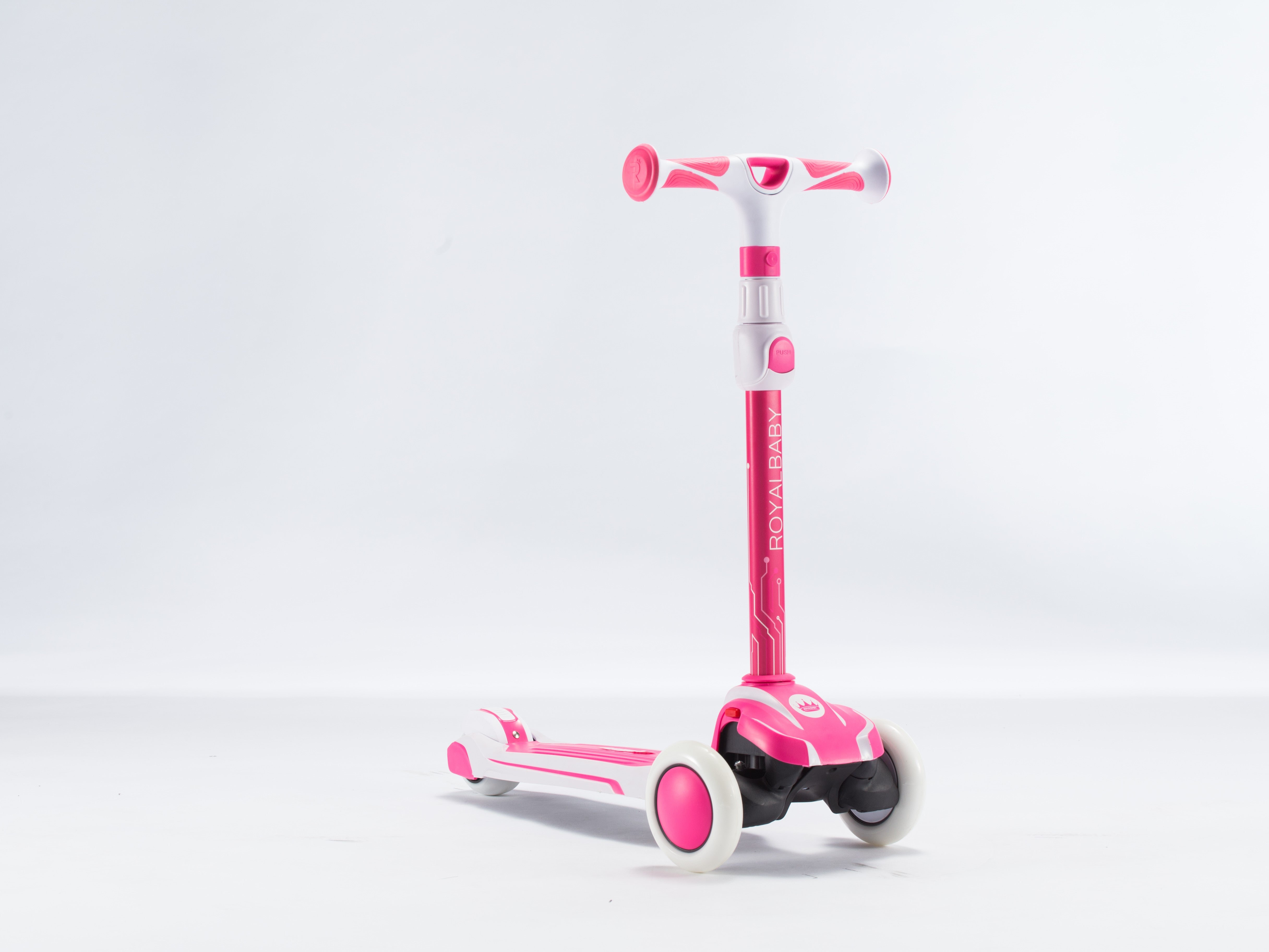 ROYAL BABY D3 children's 5-speed suspension scooter