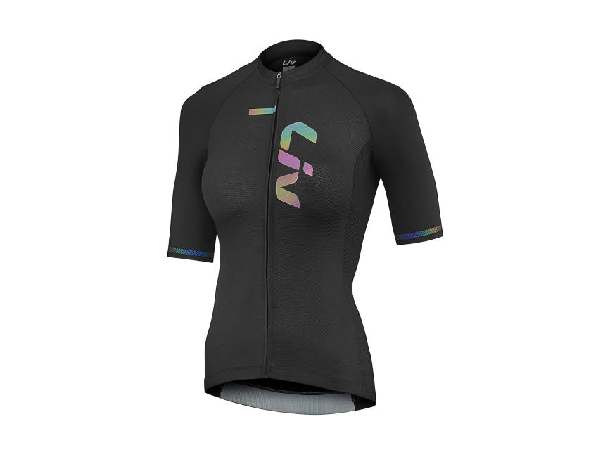 LIV 2021 RACE DAY short-sleeved cycling shirt ~ black / LIV RACE DAY SS JERSEY ~ BLACK