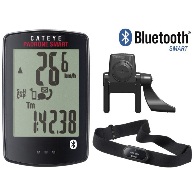 CATEYE PADRONE SMART Extra Large Bluetooth Heartbeat Meter Set~CC-PA50