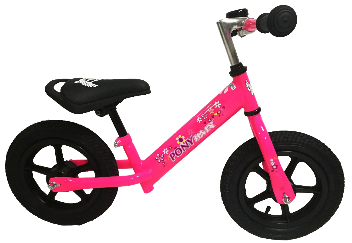 PONY 12" 全新版鋼架學行車(普通版) / PONY 12" NEW STEEL PUSH BIKE