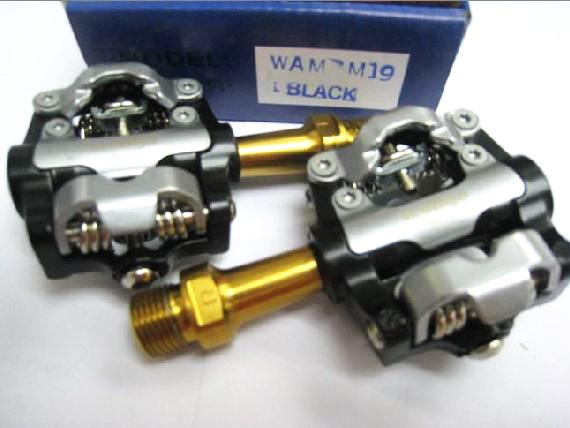 WELLGO WAM-M-19 CLIPLESS啤呤腳踏(9/16")  TI 黑色 / WELLGO WAM M-19CLIPLESS PEDALS (9/16" )TI