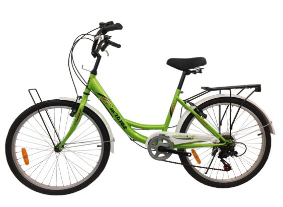 SOLAR 760 24" 淑女車-鐵架-6波-SHIMANO 變速 / SOLAR 760 24" LADY BIKE-STEEL-6SPD