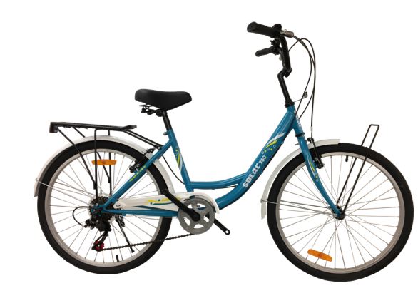 SOLAR 760 24" 淑女車-鐵架-6波-SHIMANO 變速 / SOLAR 760 24" LADY BIKE-STEEL-6SPD