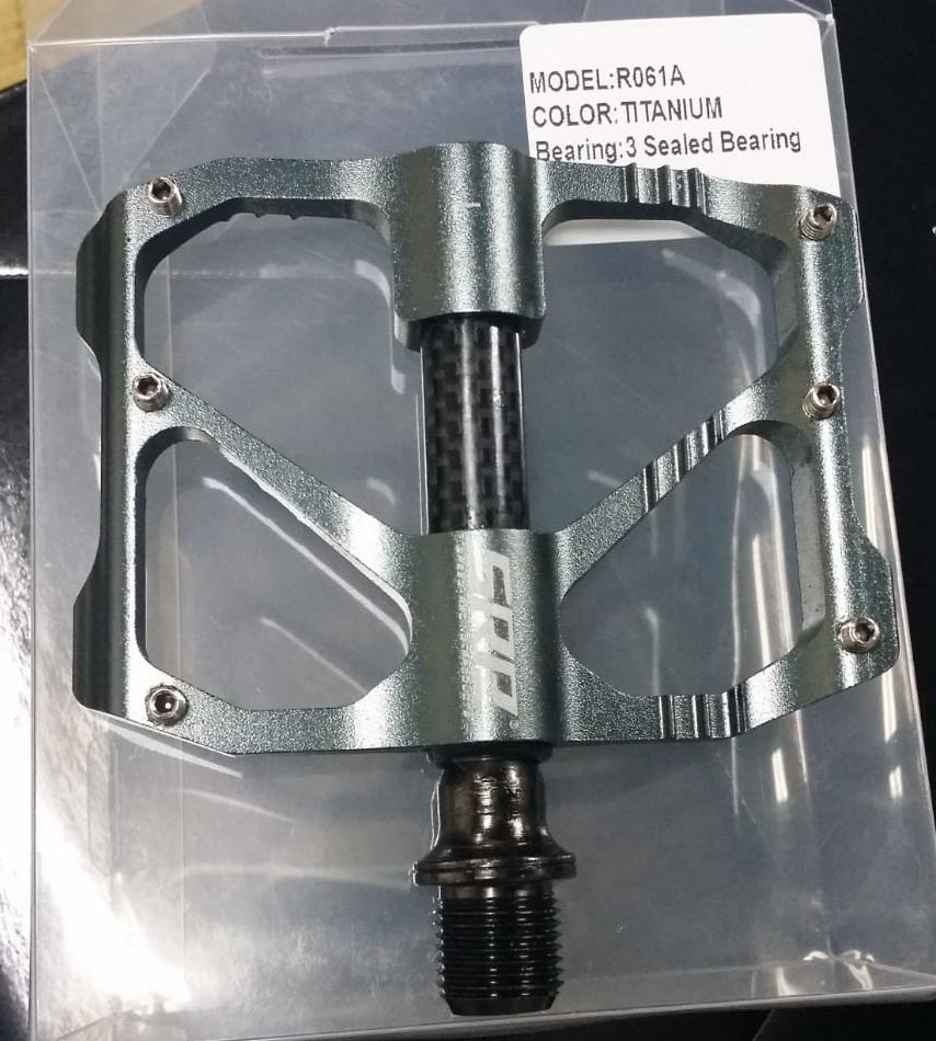 SRP R061A CR-MO steel axle core pedal/SRP R061A CR-MO AXLE PEDAL
