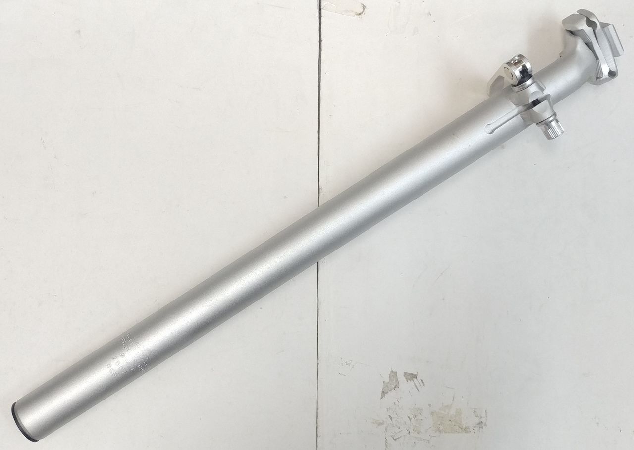 DAHON Aluminum Alloy Extended Seat Post~34MM~Silver/DAHON ADJUSTABLE SEATPOST~34MM~SILVER